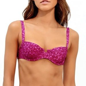 Vix Paula Hermanny Swimwear Nissi Top Gya Lotus Medium and Large NWT